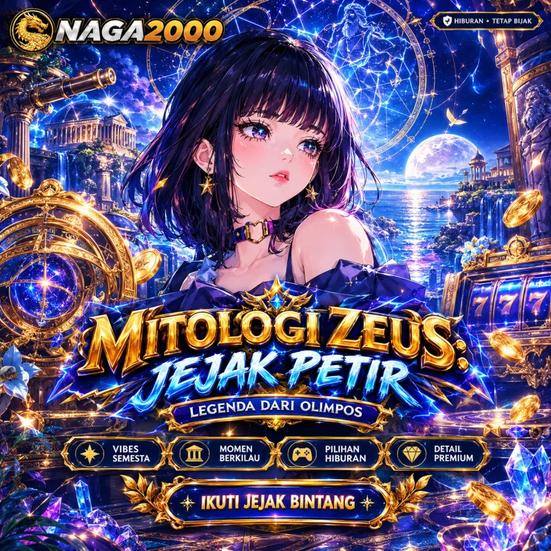 NAGA2000 | Mitologi Zeus yang Konon Katanya Membawa Keberuntungan di Hiburan Online