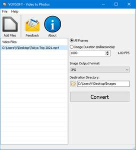 VovSoft Video to Photos 1.4 (x64) Portable