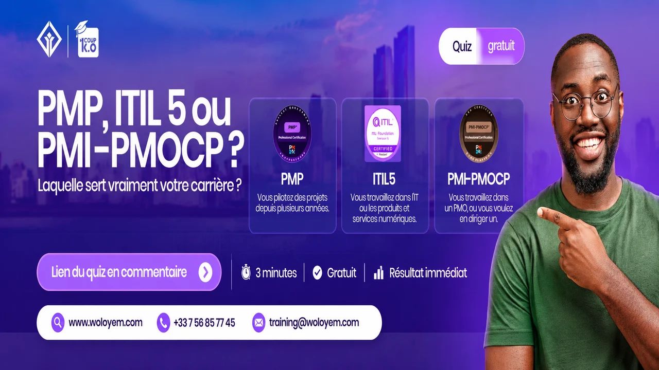 Quelle certification est faite pour vous — test gratuit Woloyem Score