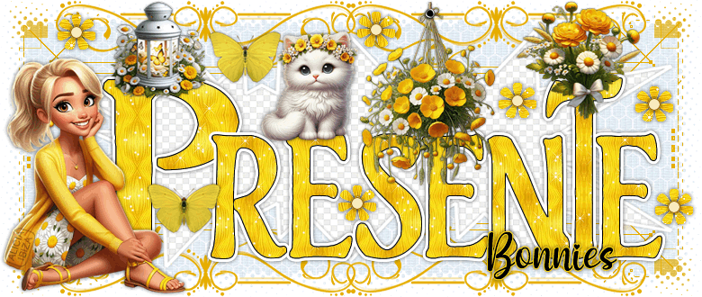 Presente Gattino con Fiori bonnies