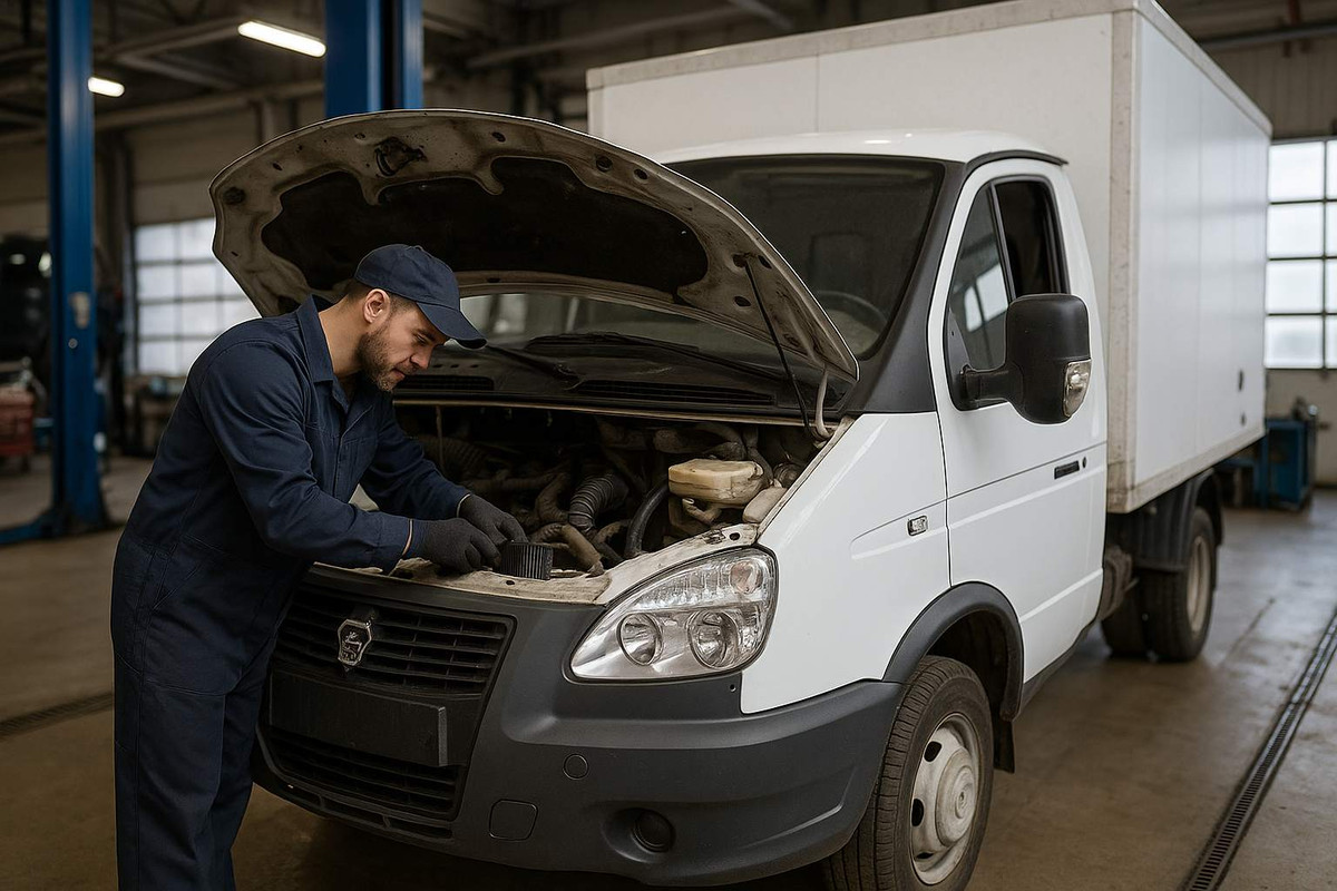 система охлаждения газель