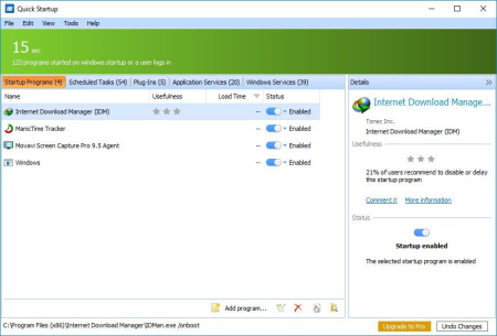 Glary Quick Startup 5.20.1.168 Multilingual