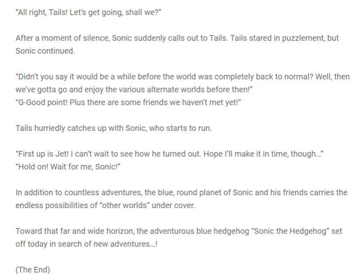 Sonic Otherwordly Comedy: Eggman's Final Weapon