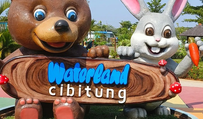 Waterland Cibitung, rekomendasi tempat wisata ramah keluarga di Kabupaten Bekasi, Jawa Barat.