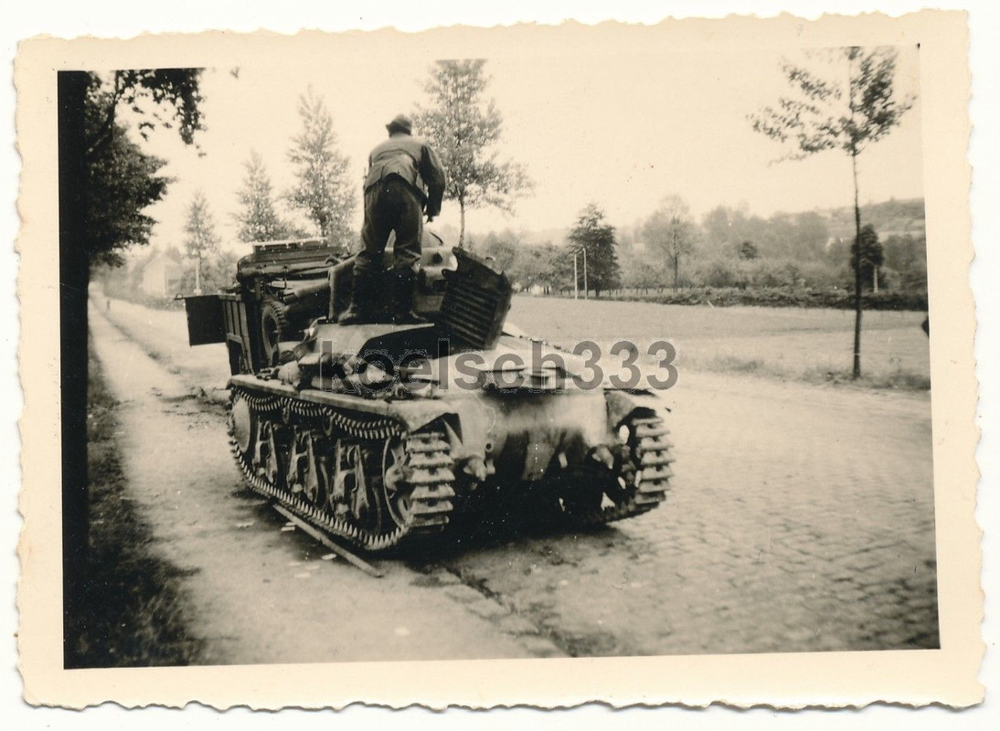 Foto Panzer Beute Wrack französischer Char leger