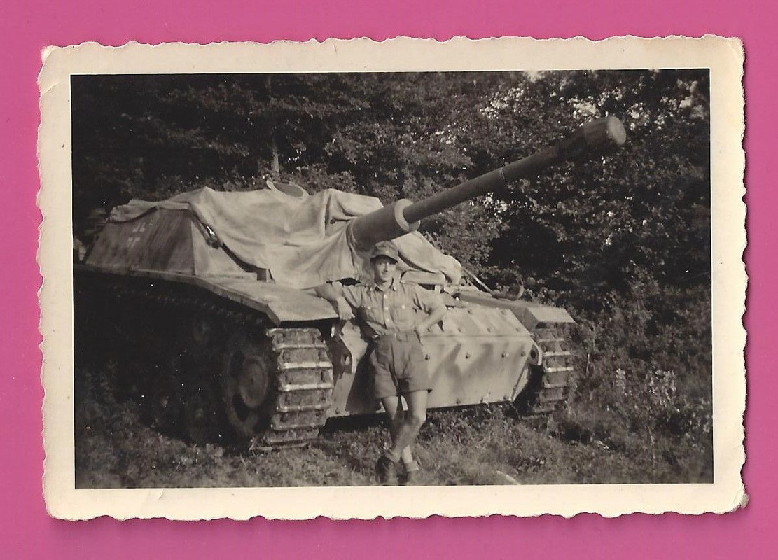 orig.Foto,Sturmgeschütz-Abteilung,STUG III, Lang