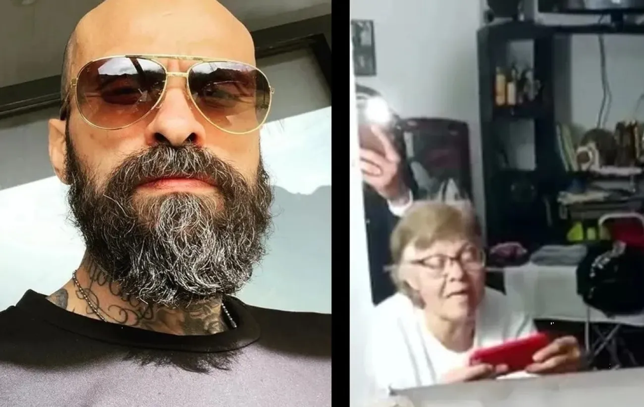 Abuelita reacciona a video del Babo de Cartel de Santa