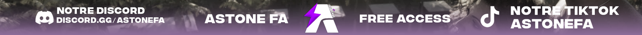 [FR/BE/CH] 💜 AstoneRP ╰➤ Nouveau Serveur !! [topv:-ler9g7o]