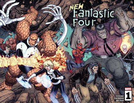 New Fantastic Four #1-5 (2022) Complete