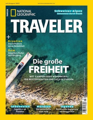 Cover: National Geographic Traveler Magazin No 03 Juli-August 2022