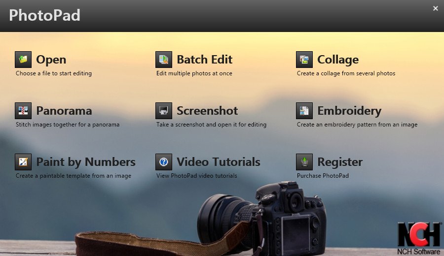 NCH PhotoPad Professional 8.00