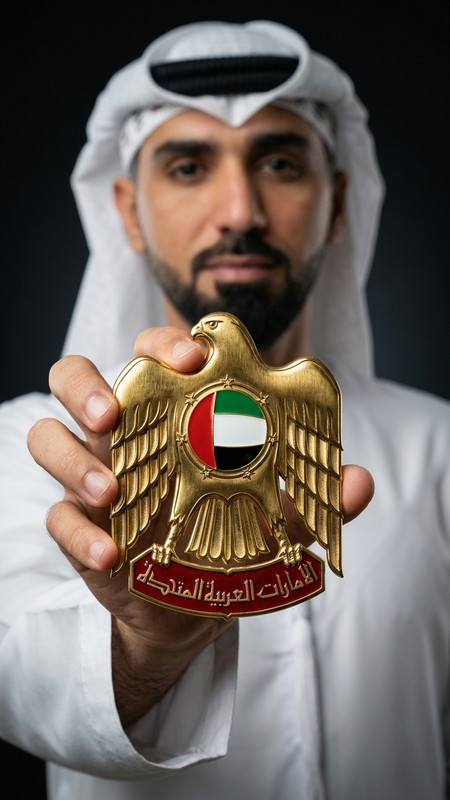 ‏ National Emblem Prompt