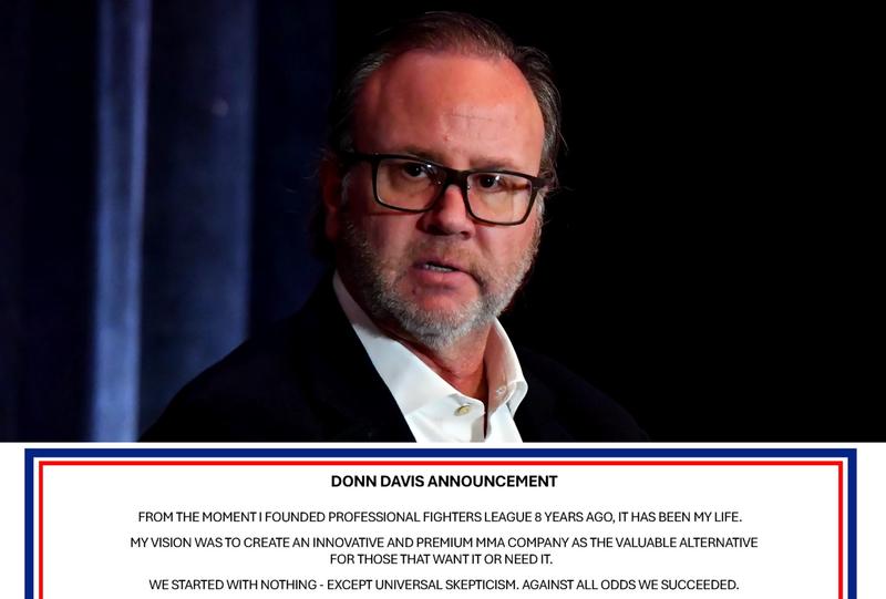 Дон Дейвис вече не е председател на PFL