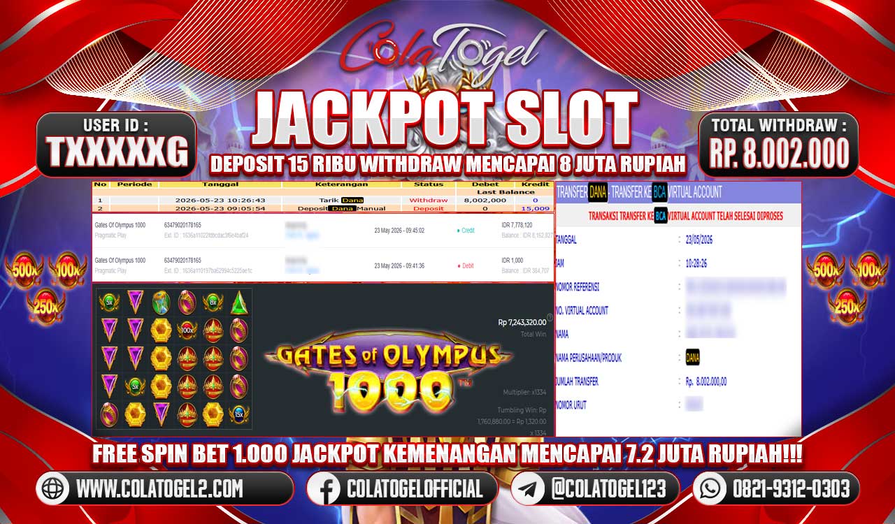JACKPOT SLOT GACOR!!
