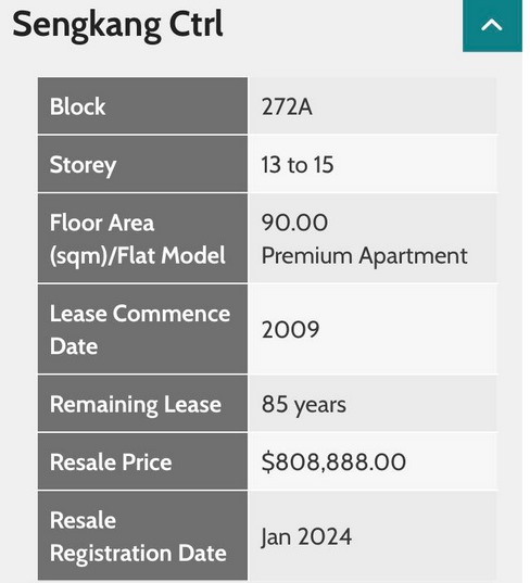HDB $808k