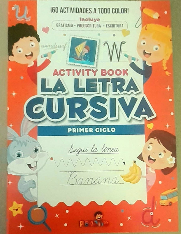 LA LETRA CURSIVA, EDITORIAL PEDRITO