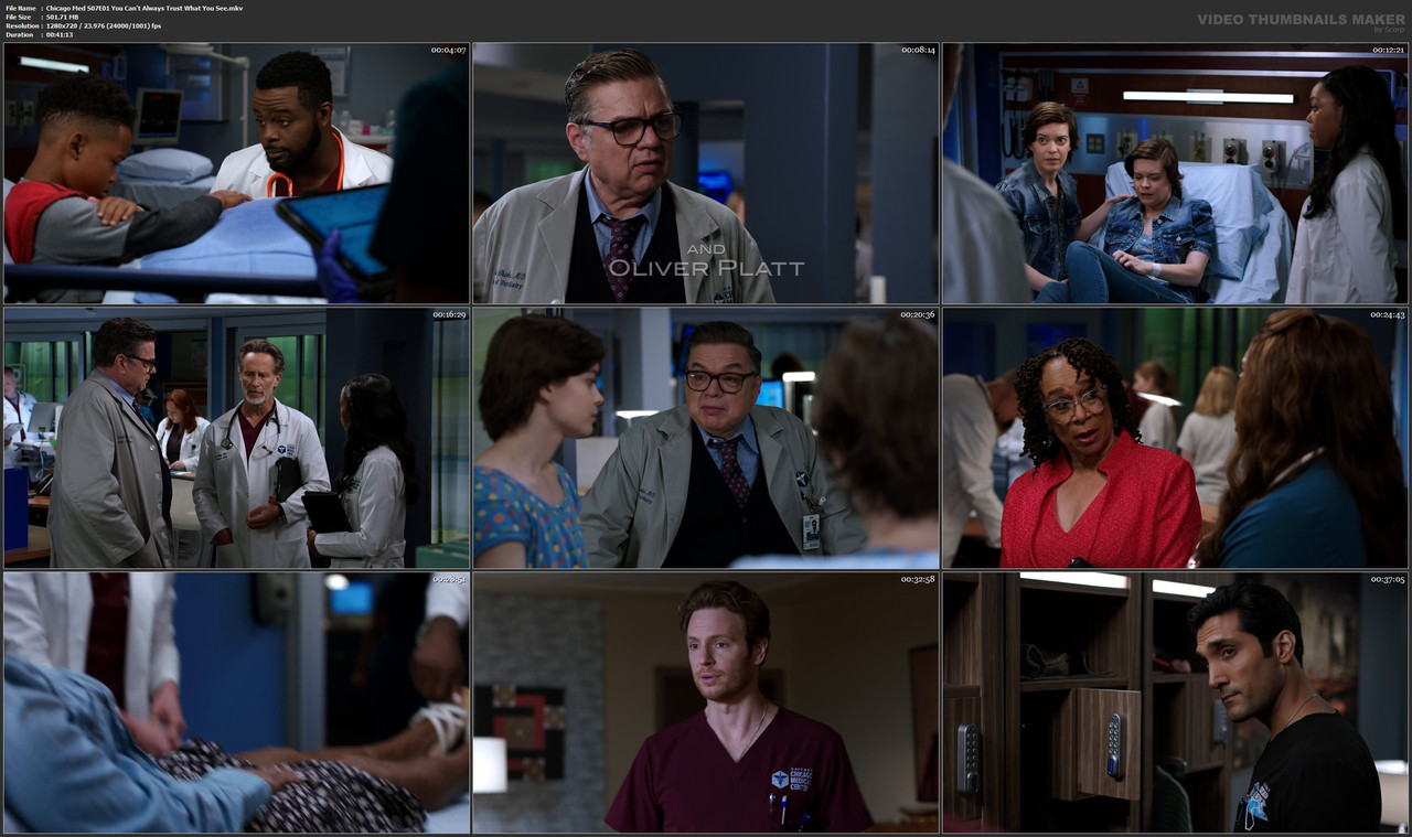 Chicago Med S07E01 You Can't Always Trust What You See.mkv