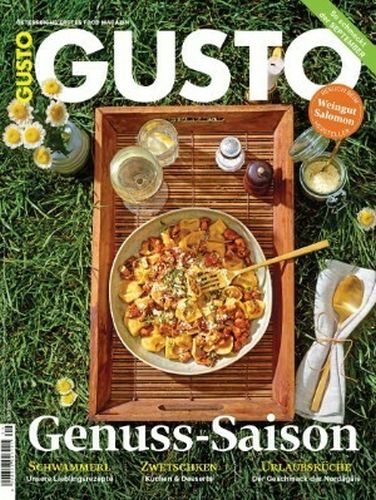 Cover: Gusto richtig gut kochen Magazin September No 09 2022