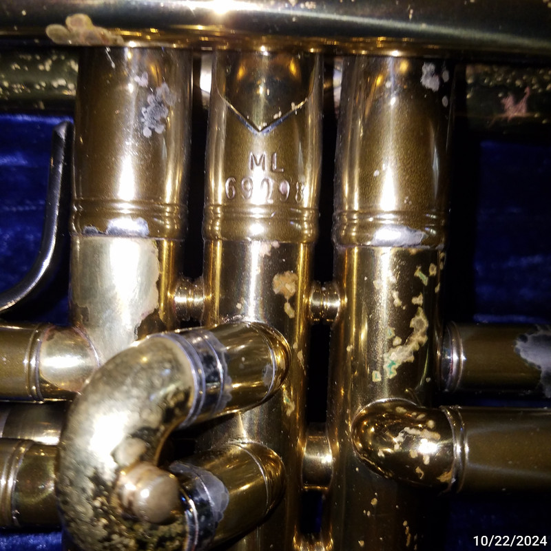 Bach 1973 Stradivarius 37 Trumpet sn 69098 (30) 20241022