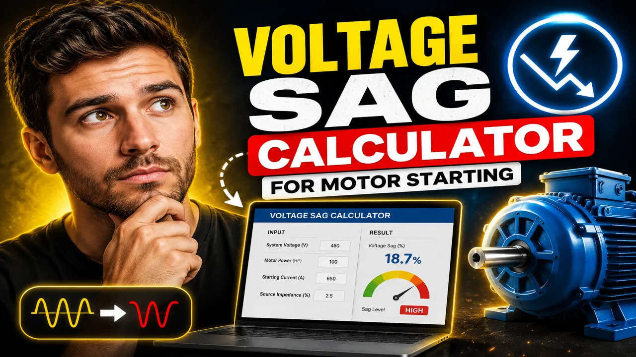 Voltage Sag Calculator For Motor Starting Now