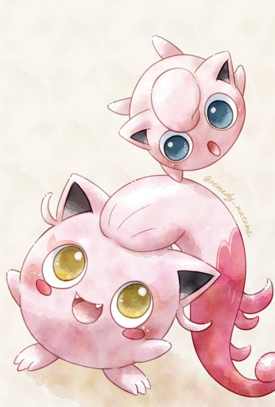 jigglypuff-and-scream-tail-pokemon-drawn