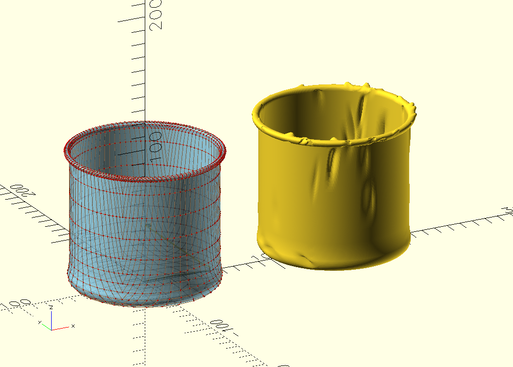 Open SCAD design fail