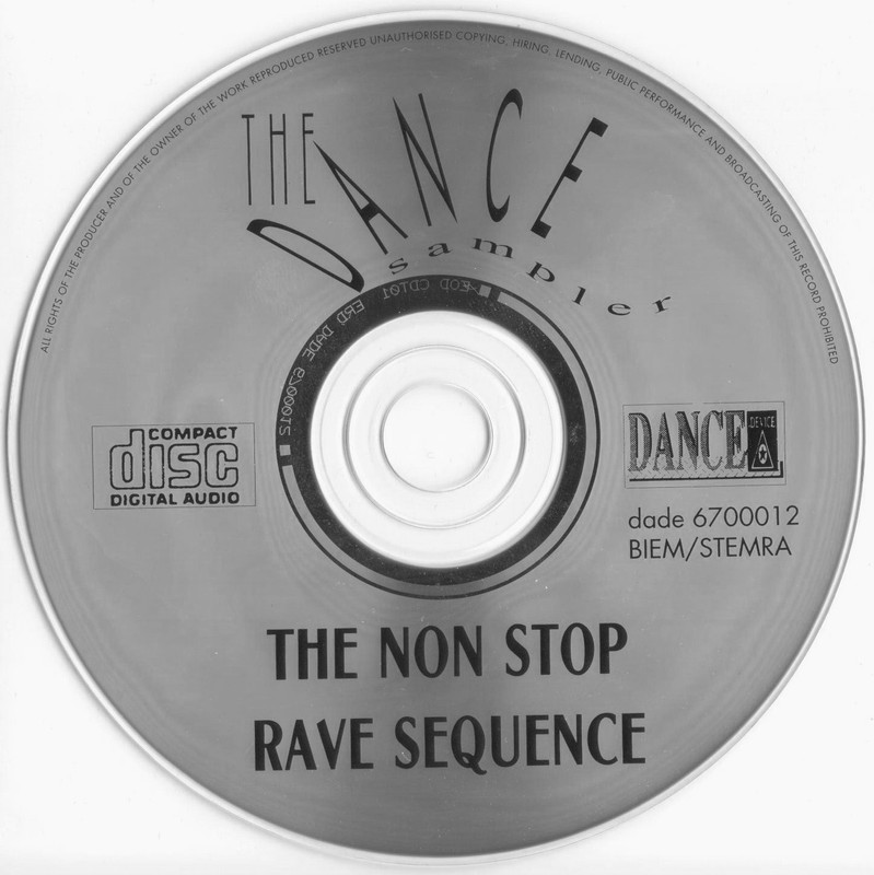 dance - 06/04/2023 - Various – The Dance Sampler (The Non Stop Rave Sequence)(CD, Mixed, Sampler)(Dance Device – dade 6700012)   1991 00-va-the-dance-sampler-the-non-stop-rave-sequence-cd-1991-cd