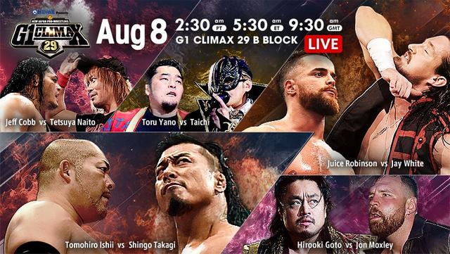 NJPW G1 Climax 29 08 08 2019 Day 16 