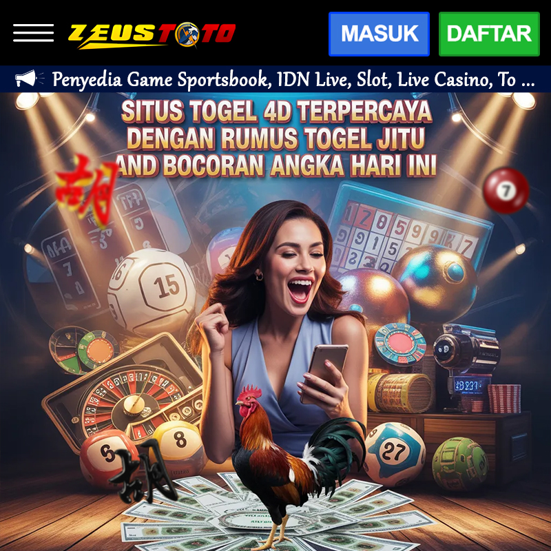 ZEUSTOTO: Situs Togel 4D Terpercaya dengan Rumus Togel Jitu dan Bocoran Angka Hari Ini image 1