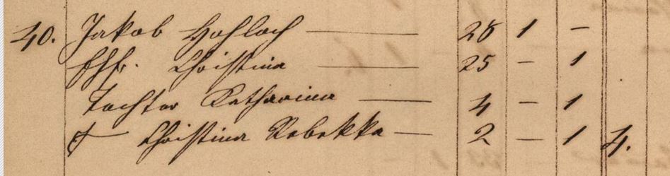 Jacob Hohloch 1857