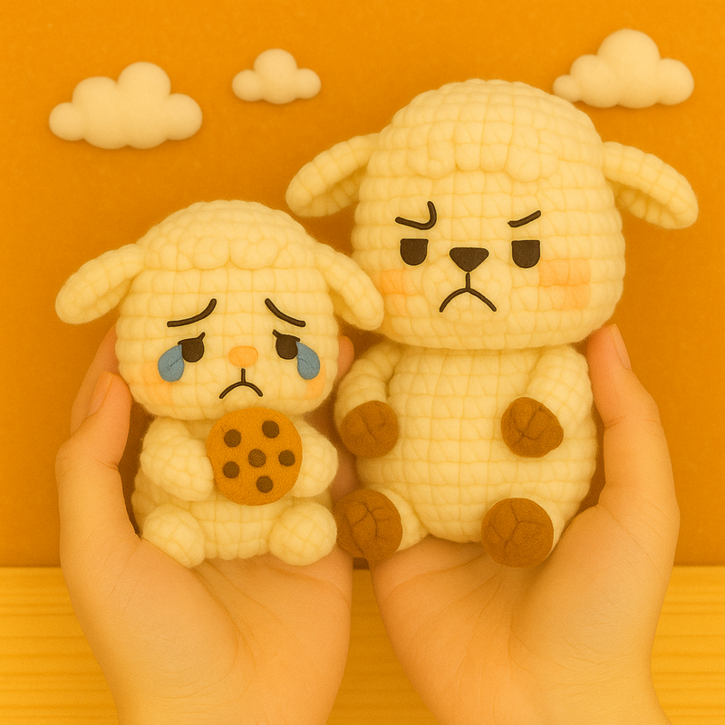Cute Amigurumi Sheep