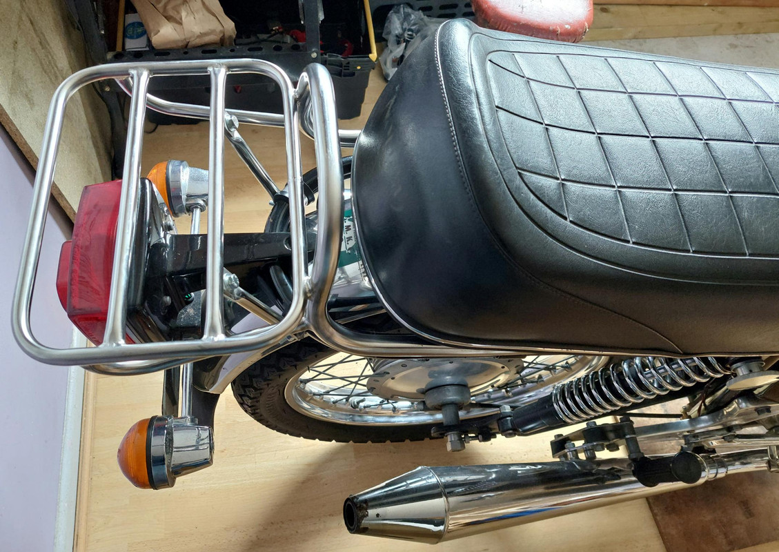 Anyone fitted an RG/Classic Bike rear luggage rack to an Interstate?