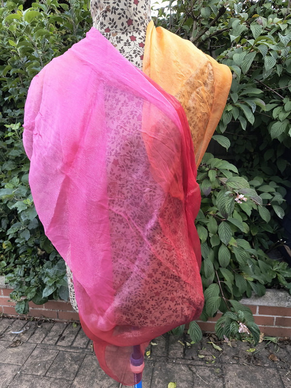 Red/Pink Dupatta
