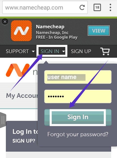 How to add namecheap domain to Blogger