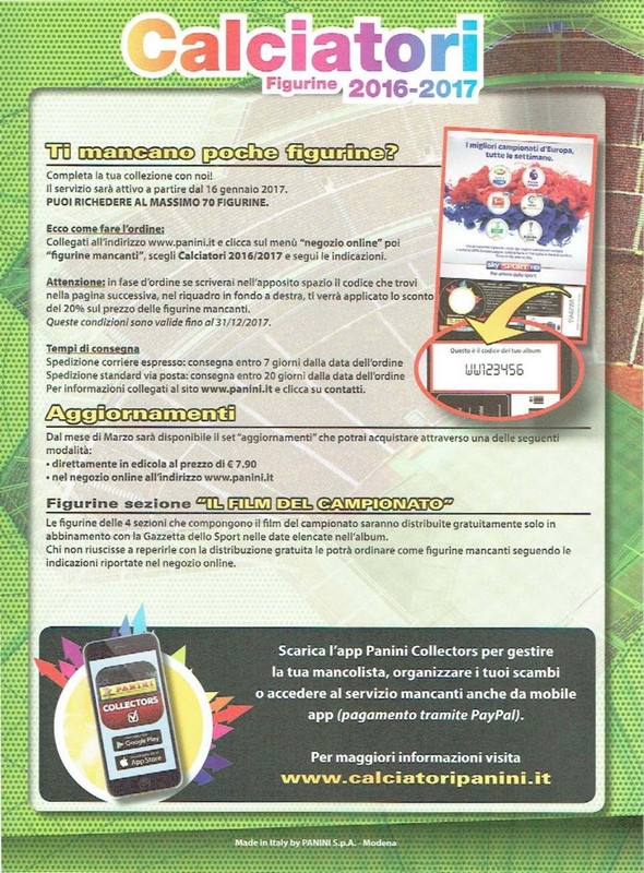 Album Calciatori 2016-2017 Panini-131