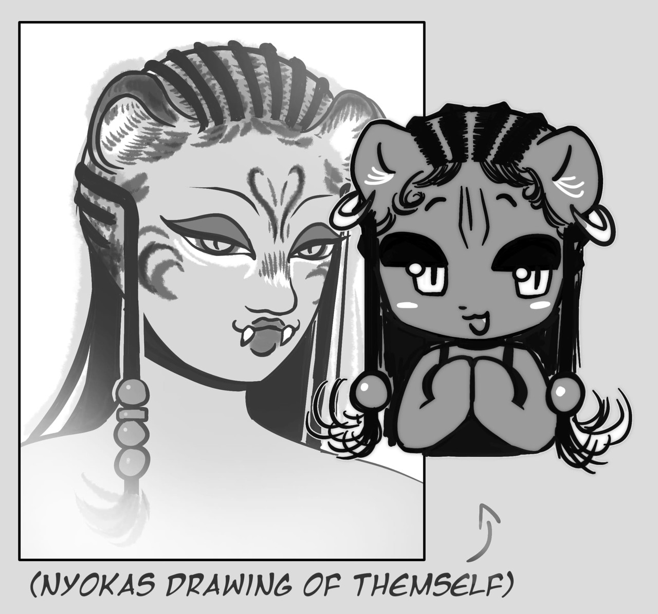 Nyoka self portrait
