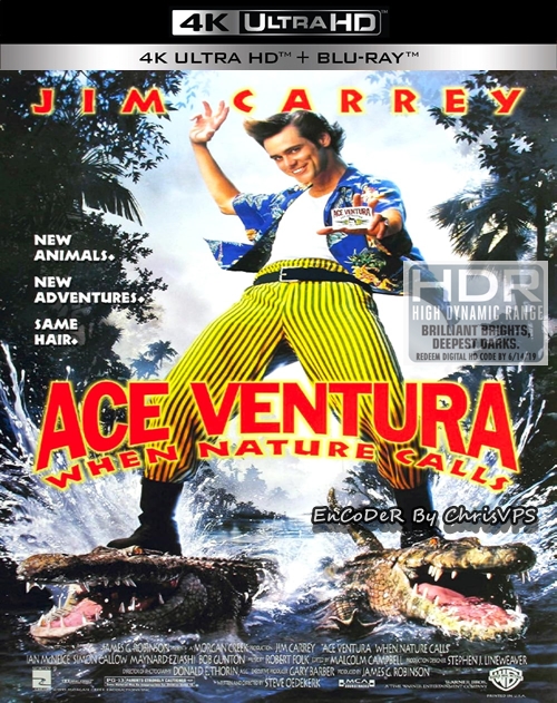 Ace Ventura: Zew natury . Ace Ventura: When Nature Calls (1995) MULTI.HDR.2160p.BDRemux.DTS.HD.MA.AC3-ChrisVPS / LEKTOR i NAPISY