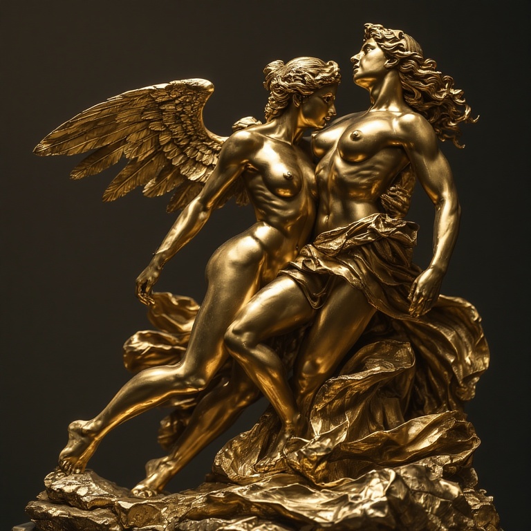 A-Gold-sculpture-naked-nude-fu-20