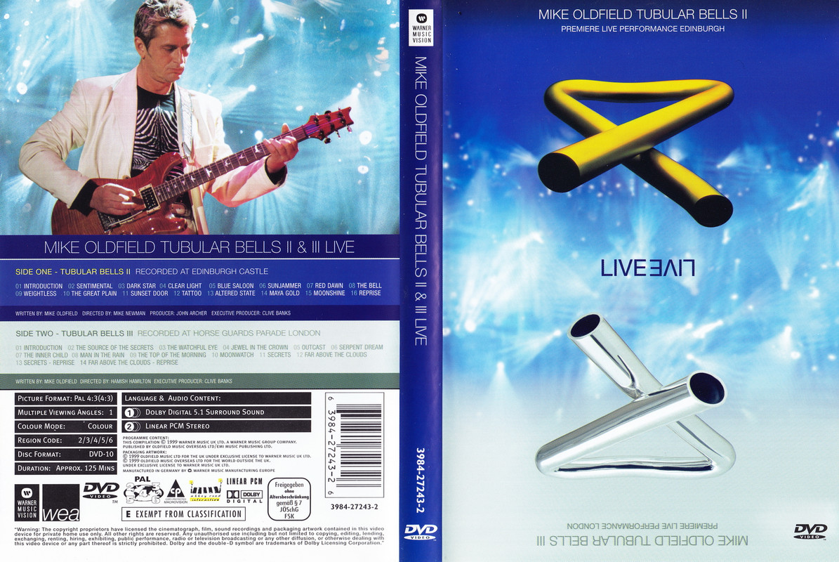 Mike Oldfield - Tubular Bells II & III Live