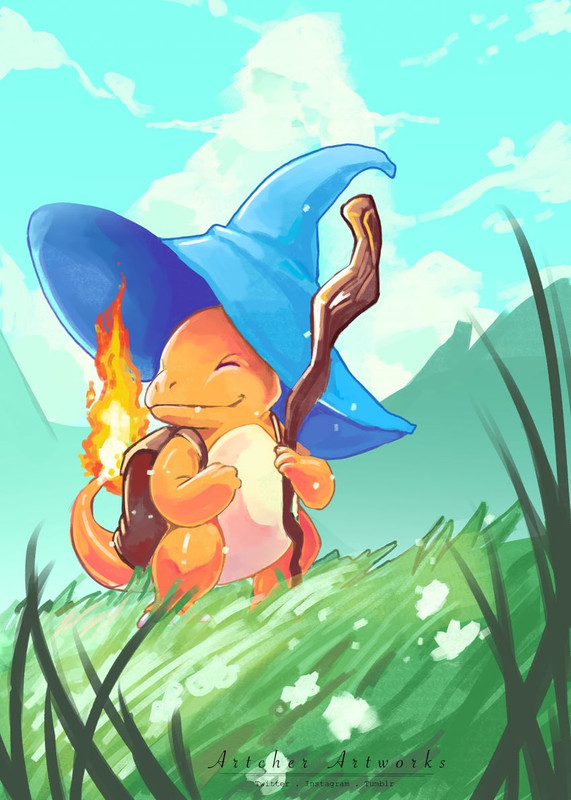 charmander-pokemon-drawn-by-artcher-artw