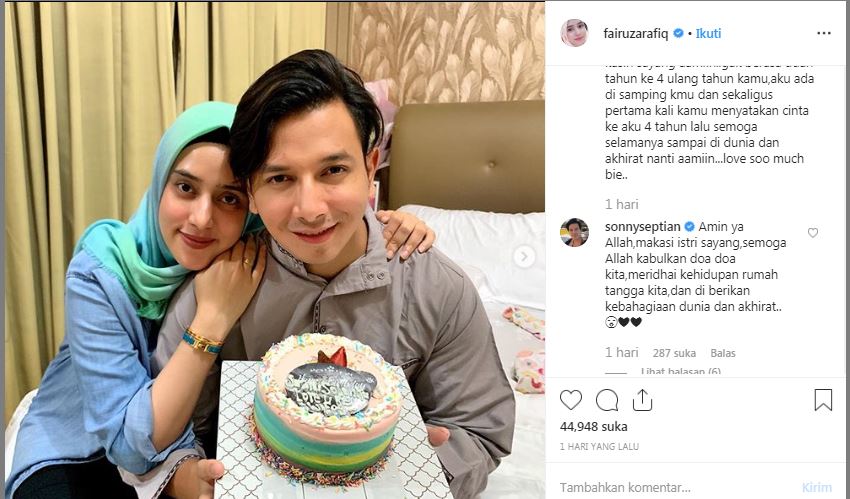 Balasan Sonny Septian kepada Fairuz A Rafiq