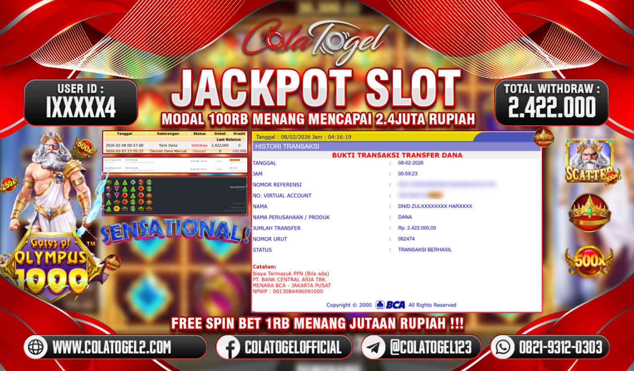 JACKPOT SLOT GACOR!!