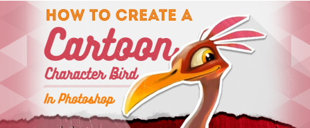 How to Create a Cartoon Character Bird Pt2   Coloring