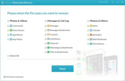 Gihosoft iPhone Data Recovery 4.2.8