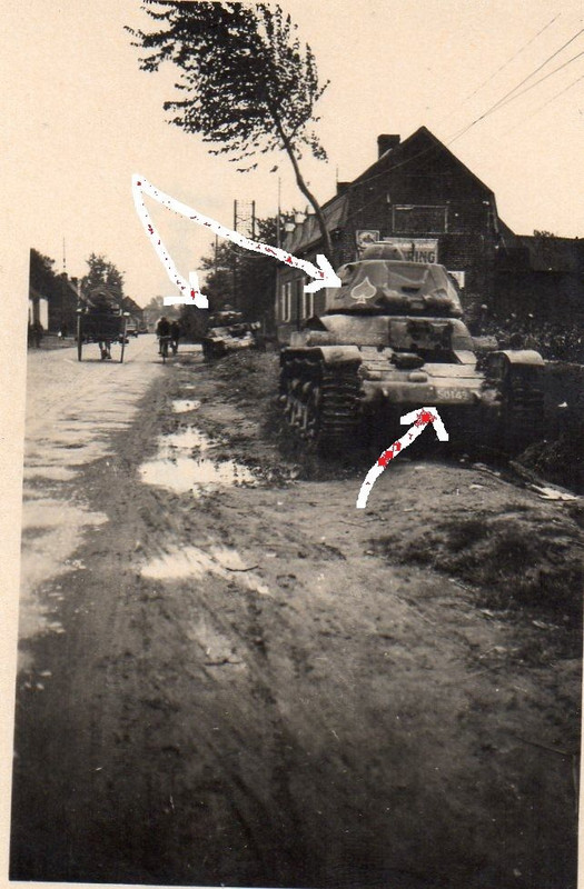 Französischer Panzer Renault R 35 Kennung 50149 