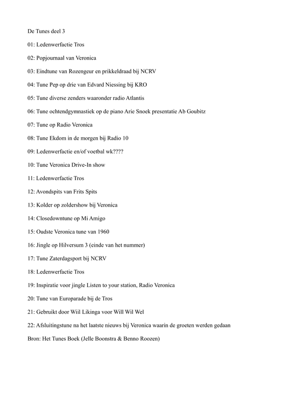 tunes deel 3
