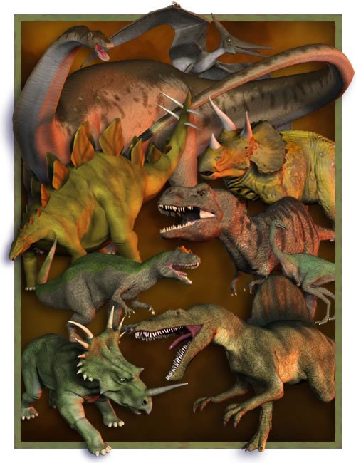 Dinosaur Bundle 2026 Free Daz 3d Models