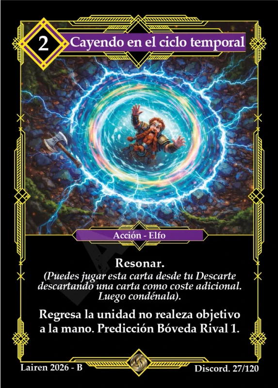 CAYENDO EN EL CICLO TEMPORAL