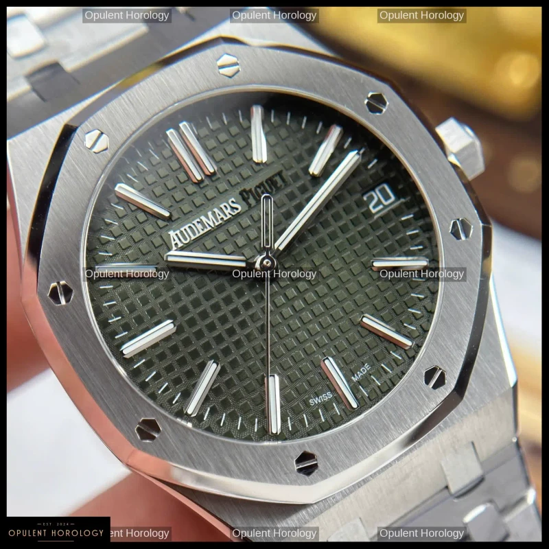 Audemars Piguet Royal Oak 15510ST Green Dial 41mm Automatic Stainless Steel