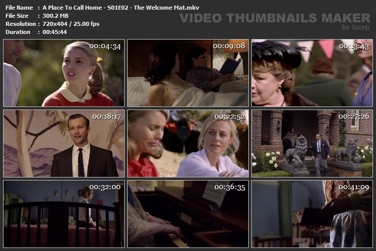 A Place To Call Home - S01E02 - The Welcome Mat.mkv